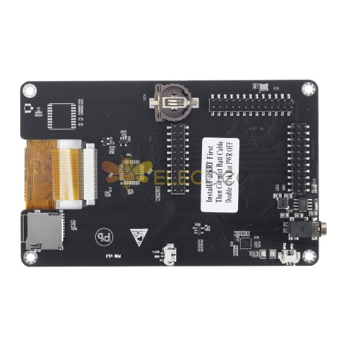 H2 Portable SDR Transceiver Kit with Extended 3.2 Inch Touch Screen Module  Aluminum Shell