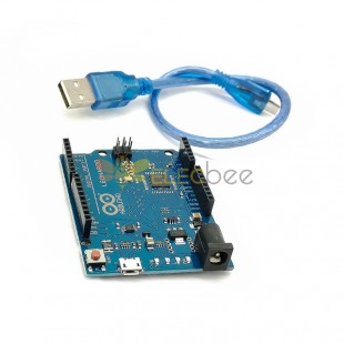 R3 ATmega32U4 Development Board With USB Cable for Arduino - products that work with official Arduino boards