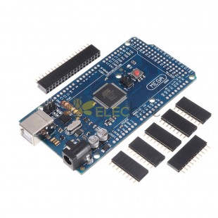 Carte de développement 2560 R3 ATmega2560-16AU sans câble USB pour Arduino - produits compatibles avec les cartes Arduino officielles