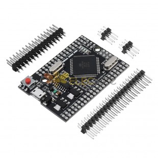 2560 PRO (Embed) CH340G ATmega2560-16AU Carte de module de développement avec en-têtes de broches