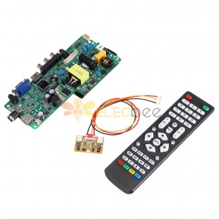 TP.SK108.PA672 Placa base de alimentación Placa de controlador de TV LCD integrada con control remoto