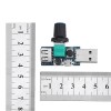 Module de contrôleur de vitesse de ventilateur USB 3 pièces réduisant le bruit régulateur de réglage multi-stalles DC 4-12V