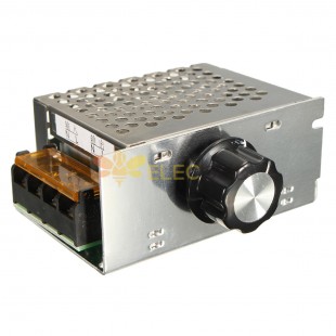 3pcs AC 220V 4000W SCR Regulador de voltaje Dimmer Controlador electrónico de velocidad del motor