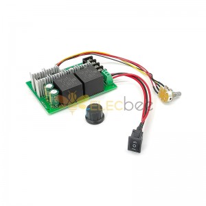 40A 2000W PWM DC Motor Controller Reverse Speed Switch Forward and Reverse Motor Speed Controller