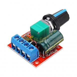 5 uds DC 5V a DC 35V 5A 90W Mini DC Motor PWM controlador de velocidad módulo regulador de velocidad ajustable Lig