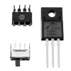 5pcs KM-1 DC 6-12V PWM Kit de contrôleur de vitesse de moteur DIY Ensemble de régulateur de vitesse de moteur Potentiomètre scellé Contrôle de vitesse en continu Longue durée de vie Performances stables Petit bruit et grande fonction de couple