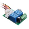 6V 12V 24V PWM DC Motor Speed ​​Controller Modul Schalter Elektrische Schubstange Motor Controller Taste