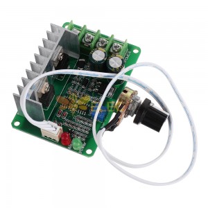 PWM DC Motor Speed Controller 12V/24V/36V 15A Controller Overload Stall Overcurrent Protection