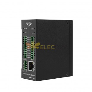 M120T 4DI + 4AI + 2AO + 4DO + 1RS485 + 1Rj45 Modbus TCP Ethernet Módulo IO remoto para automatización Fieldbus Watchdog incorporado admite mapeo de registro Dry contact