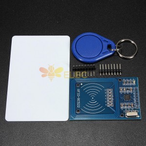 10 件 3.3V RC522 芯片 IC 卡感应模块 RFID 阅读器 13.56MHz 10Mbit/s 用于 Arduino - 与官方 Arduino 板配合使用的产品