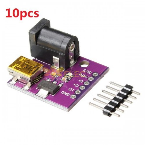 10 pièces CJMCU 5V Mini connecteur d\'alimentation USB carte de prise d\'alimentation cc pour