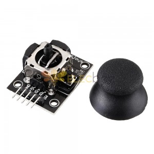 10pcs JoyStick Module Shield 2.54mm 5 broches Biaxial Buttons Rocker pour PS2 Joystick Game Controller Sensor pour Arduino - produits qui fonctionnent avec les cartes officielles Arduino