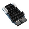 10 pièces adaptateur de carte de commutation multifonction prise en charge J-LINK V8 V9 ULINK 2 émulateur STM32