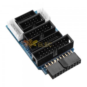 10 pz Multi-Funzione Scheda di Commutazione Adattatore Supporto J-LINK V8 V9 ULINK 2 Emulatore STM32