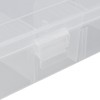 13 Raster verstellbare elektronische Komponenten Projektaufbewahrung Sortimentskasten Perlenorganisator Schmuckschatulle Kunststoff Aufbewahrungskoffer