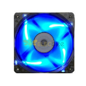 2pcs Blau 120x120x25mm Mining Miner LED Lüfter 40cm Kabel für ETH BTC Ethereum