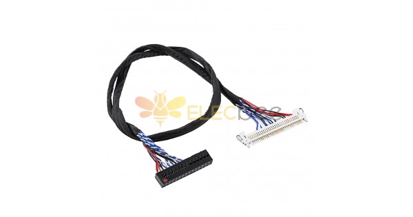 RISHIL WORLD LG FIX-30P-1CH 8-bit 400MM LVDS Cable Commonly for 32