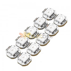 30Pcs DC 5V 3MM x 10MM WS2812B SMD LED 板內置 IC-WS2812