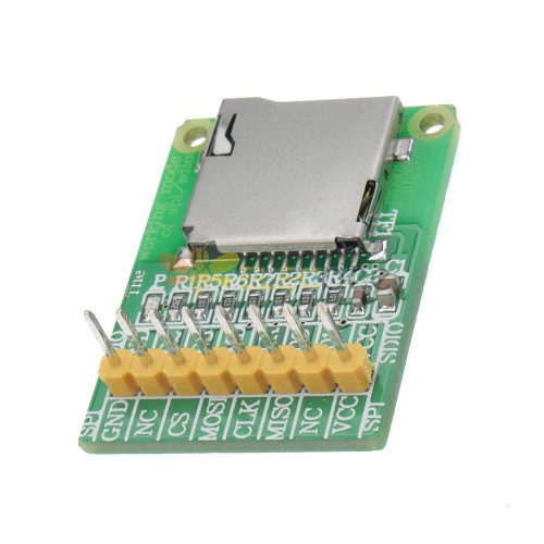 3.5V / 5V Micro SD 卡模塊 TF 讀卡器 SDIO/SPI 接口 Mini TF 卡模塊