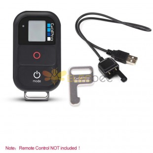 3 pièces Wifi télécommande chargeur sans fil télécommande chargeur câble de charge pour GoPro Hero 6 5 4 3/3 +/2 +