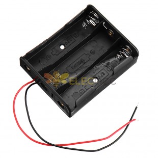 3pcs 4 Slots 18650 Batteriehalter Kunststoffgehäuse Aufbewahrungsbox für 4 * 3,7 V 18650 Lithium-Batterie