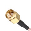 3pcs 50cm BNC Male to SMA Male Connector 50ohm Extension Cable Length Optional