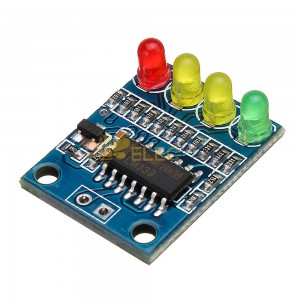 3pcs FXD-82B 12V电池指示灯板模块负载4位带LED灯的电量指示