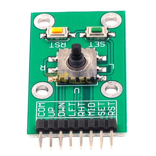 3pcs Five Direction Navigation Button Module Mcu Avr 5d Rocker Joystick