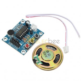 3 шт. ISD1820 3-5V Голосовой модуль Модуль записи и воспроизведения Контур управления / Jog / Single Play для Arduino - продукты, которые работают с официальными платами Arduino