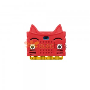 Couvercle de boîtier de protection en Silicone rouge 3 pièces pour carte mère Type A modèle de chat