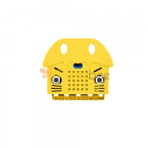 Couvercle de boîtier de protection en Silicone jaune 3 pièces pour modèle de chat de Type C de carte mère