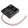 4 Slots AAA Battery Box Battery Holder Board pour 4 x AAA Batteries DIY kit Case