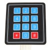 4 x 3 矩陣 12 鍵陣列薄膜開關小鍵盤鍵盤