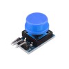 5 pièces 12x12mm Module de commutateur à clé interrupteur tactile bouton poussoir non verrouillable avec capuchon rouge/noir/jaune/vert/bleu