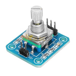5Pcs Module d'encodage de module d'encodeur rotatif à 360 degrés pour Arduino - produits qui fonctionnent avec les cartes Arduino officielles