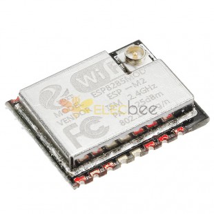 5 pièces Mini ESP-M1 ESP8285 Module de Transmission WiFi sans fil série IoT Compatible avec ESP8266