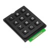 5 Stück 12-Tasten-MCU-Folienschalter-Tastatur 4 x 3-Matrix-Array-Matrix-Tastaturmodul für Arduino – Produkte, die mit offiziellen Arduino-Boards funktionieren