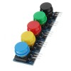 5 pièces 12x12MM grand Module de clé WAVGAT Module de commutateur à bouton-poussoir avec sortie de haut niveau de chapeau