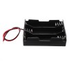 5pcs 3 Slots 18650 Battery Holder Plastic Case Storage Box for 4*3.7V 18650 Lithium Battery