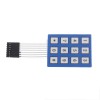 5pcs 4x3 Matrix Array 12 Key Keypad Clavier Sealed Membrane 4 * 3 Button Pad avec Sticker Switch