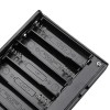 Caixa de bateria AA com 8 slots placa de suporte de bateria com interruptor para 8 baterias AA kit DIY estojo