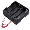 8 槽 AA 电池座塑料盒收纳盒，适用于 8*AA 电池