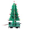 Arbre de Noël assemblé LED Couleur Lumière Électronique 3D Décoration Arbre Enfants Cadeau Version Ordinaire