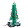 Arbre de Noël assemblé LED Couleur Lumière Électronique 3D Décoration Arbre Enfants Cadeau Version Ordinaire