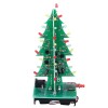 Zusammengebauter Weihnachtsbaum LED-Farblicht Elektronische 3D-Dekoration Baum Kindergeschenk Verbesserte Version