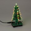 Monte Noel Ağacı RGB LED Renkli Işık Elektronik 3D Dekorasyon Ağacı Çocuklara Hediye Olağan Versiyon