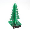 拼装圣诞树RGB LED彩灯电子3D装饰树儿童礼物普通版