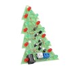 組み立てられたUSBクリスマスツリー16LEDカラーライト電子PCB装飾ツリー子供ギフト通常バージョン