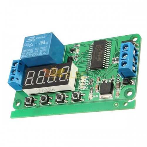 Dc 12v Plc Self Lock Delay Relay Multifunction Cycle Timer Module Switch Control