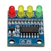 FXD-82B 12V Module de carte d\'indicateur de batterie charge Indication d\'électricité à 4 chiffres avec lampe à LED